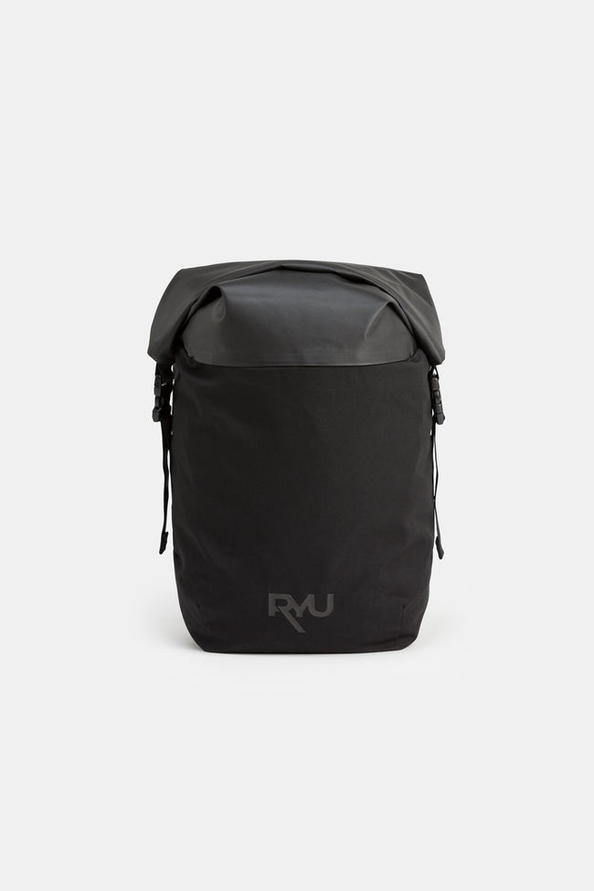 RYU Bags Roll Top Pack 23L-29.5L in Black
