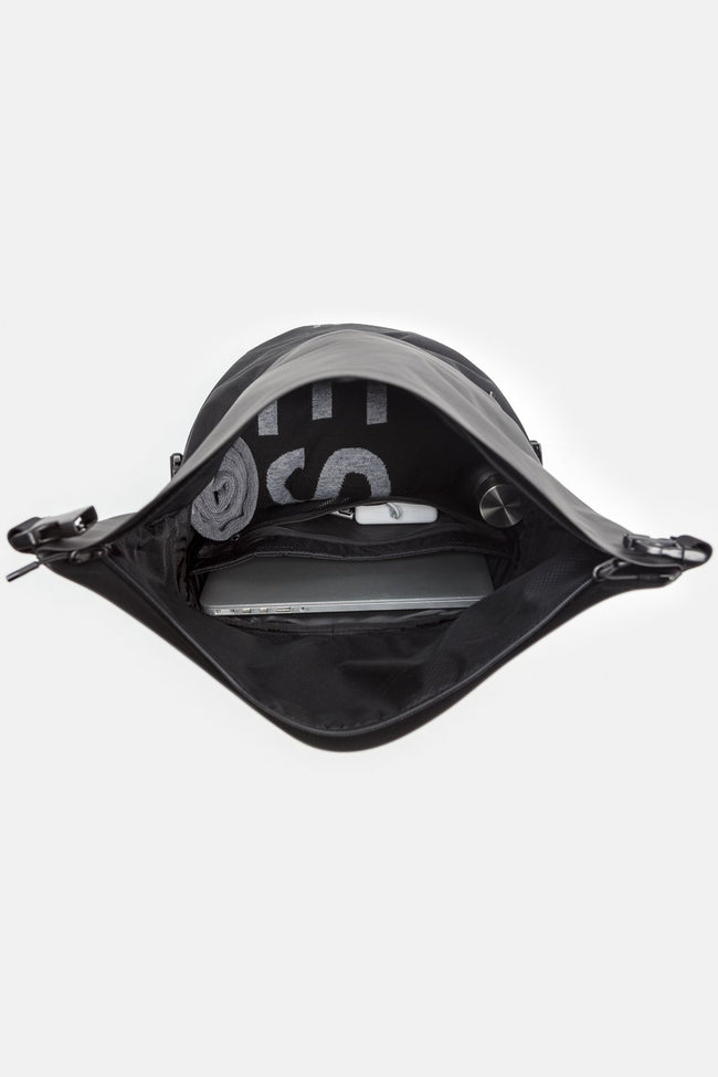 RYU Bags Roll Top Pack 23L-29.5L in Black