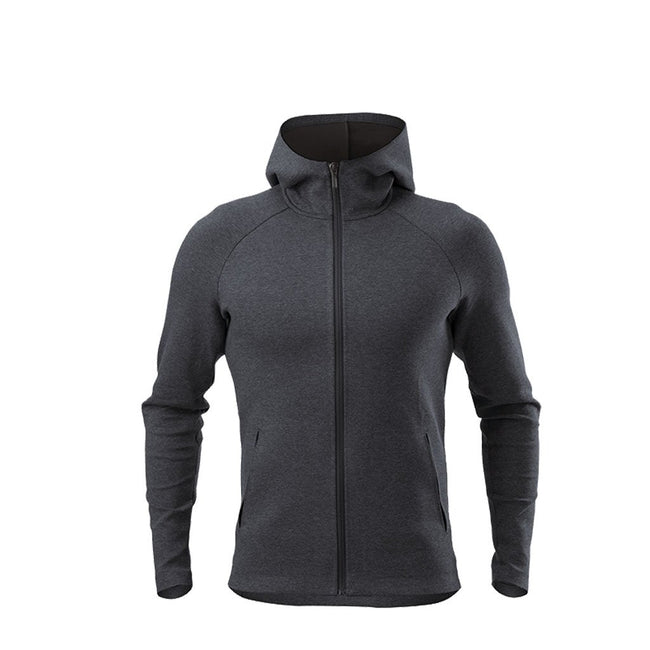 RYU Mens Ethos Full Zip Hoodie in Blackened Navy
