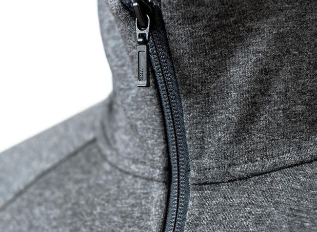 RYU Mens Ethos Full Zip Hoodie in Blackened Navy