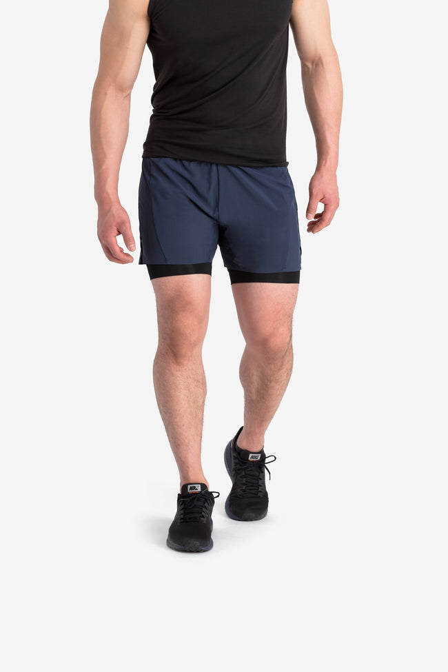 RYU Mens Vector Short in Blackened Navy