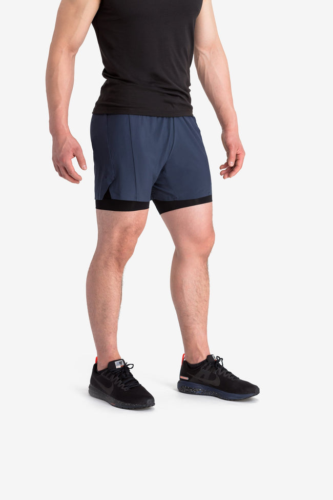 RYU Mens Vector Short in Blackened Navy