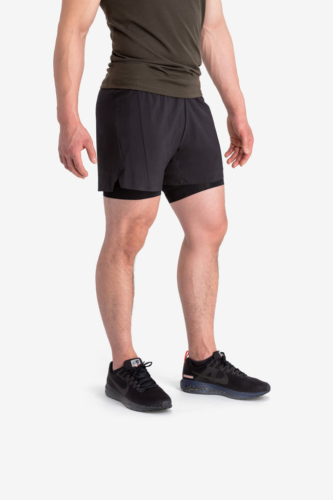 RYU Mens Vector Short in Black