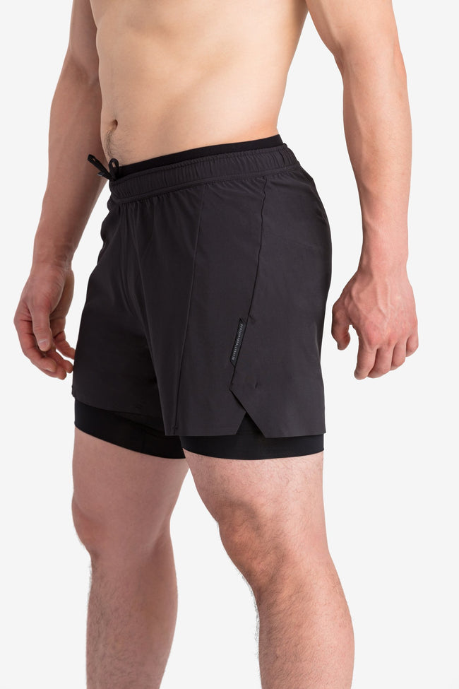 RYU Mens Vector Short in Black
