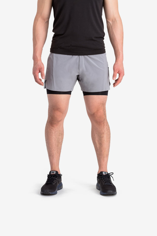 RYU Mens Vector Short in Titanium