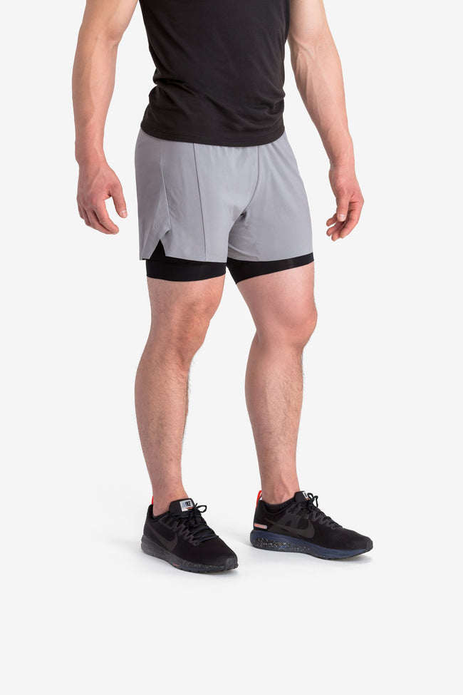 RYU Mens Vector Short in Titanium