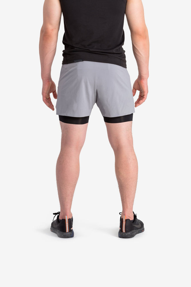 RYU Mens Vector Short in Titanium