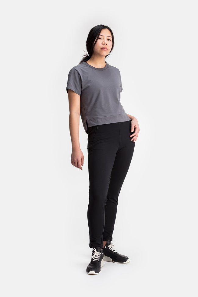 RYU Womens EveryWear Slim Pant in Black