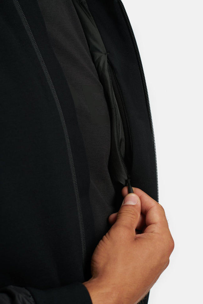 RYU Mens Ethos Bomber Jacket in Black