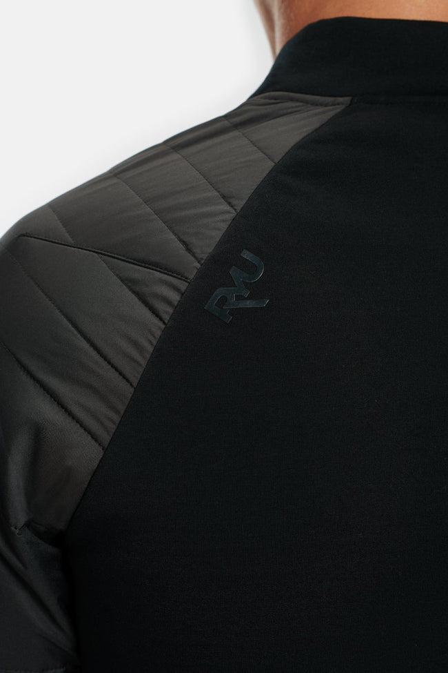 RYU Mens Ethos Bomber Jacket in Black