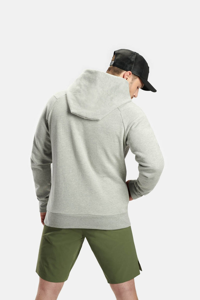 RYU Mens Core Hoodie in Heather Athletic Grey