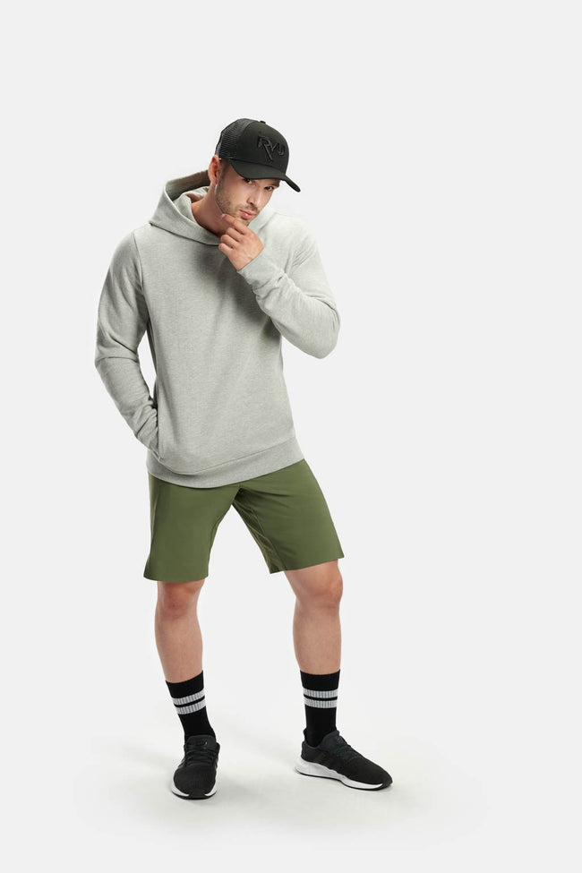 RYU Mens Core Hoodie in Heather Athletic Grey