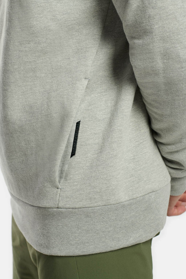 RYU Mens Core Hoodie in Heather Athletic Grey