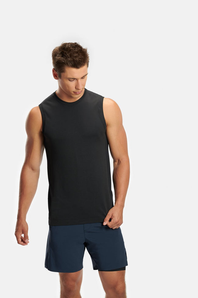RYU Mens Standard Issue Tank in Raven