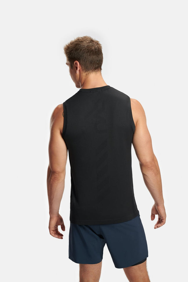 RYU Mens Standard Issue Tank in Raven
