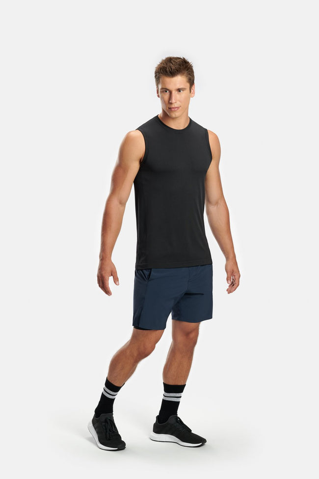 RYU Mens Standard Issue Tank in Raven