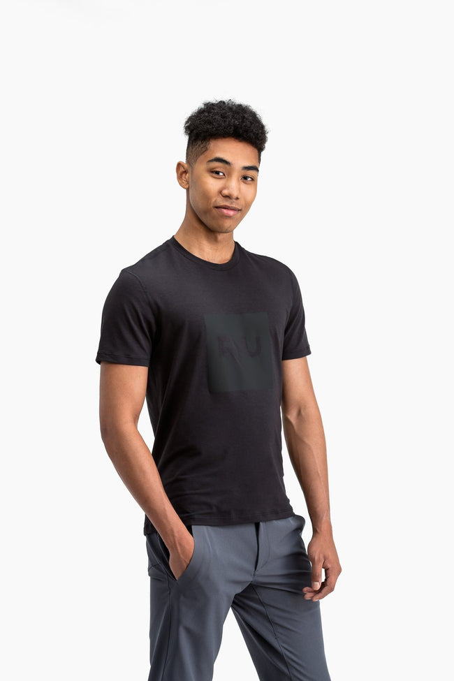 RYU Mens Standard Issue Crew - RYU Graphic in Raven