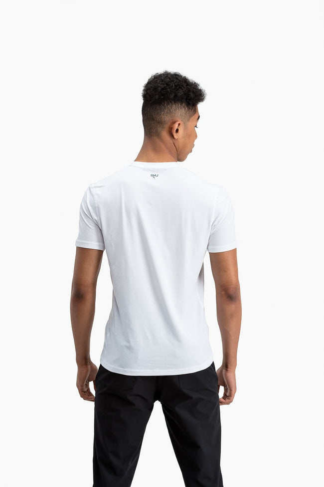 RYU Mens Standard Issue Crew - RYU Graphic in White