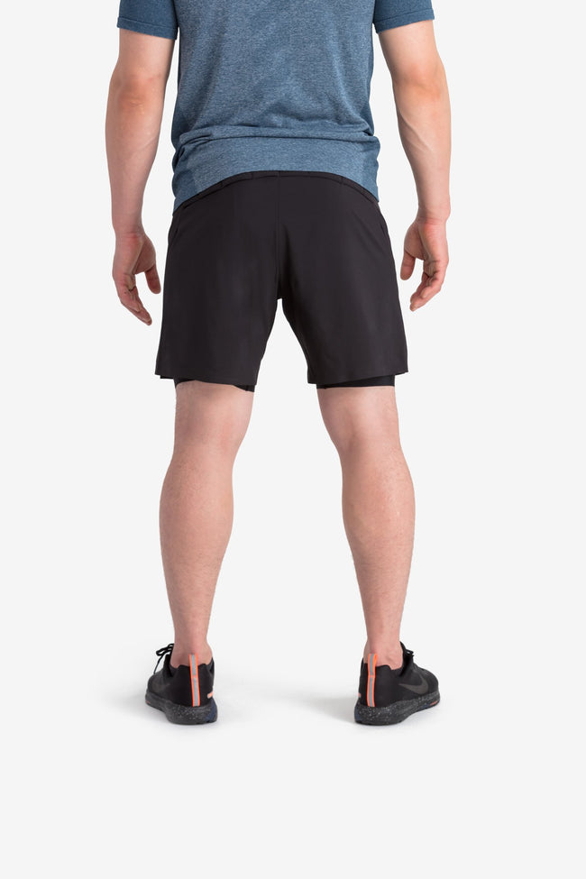 RYU Mens Interval Short in Black