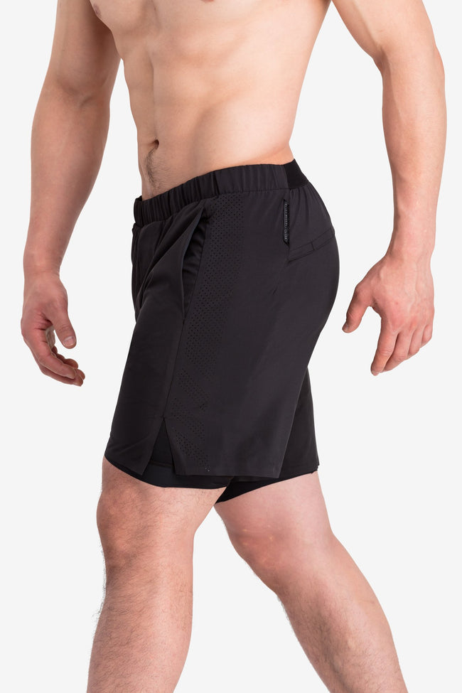 RYU Mens Interval Short in Black