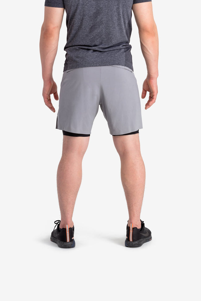 RYU Mens Interval Short in Titanium