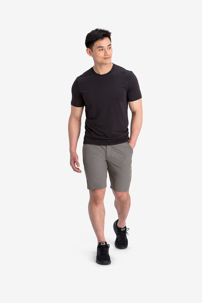 RYU Mens City Short in Asphalt