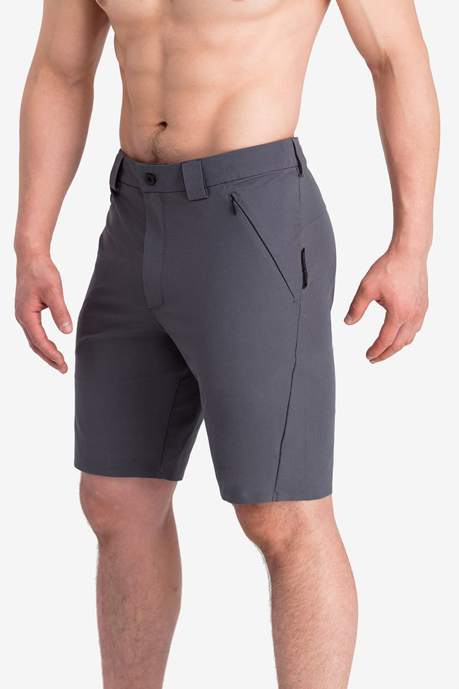 RYU Mens City Short in Asphalt