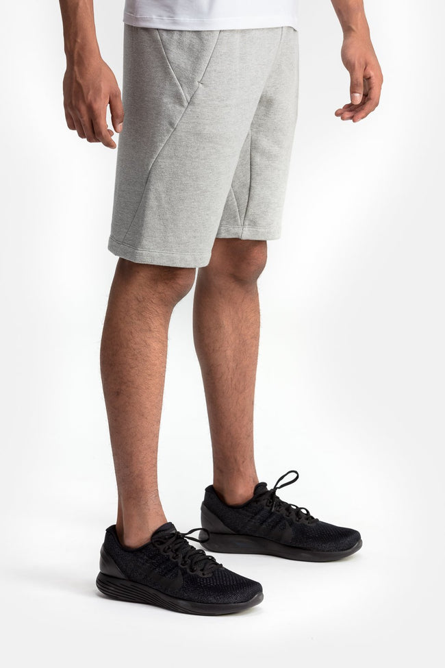 RYU Mens Core Short in Heather Athletic Grey