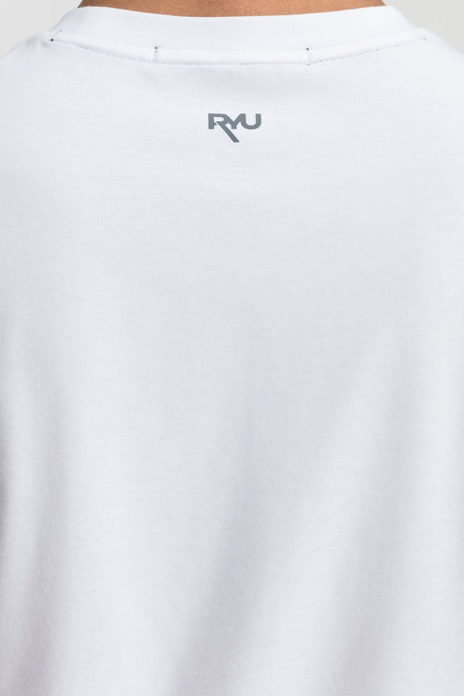 RYU Mens Standard Issue Crew in White