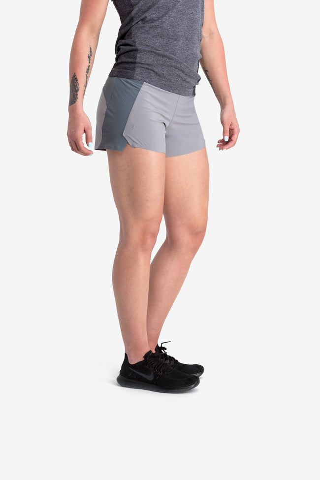 RYU Womens Intensity Short in Titanium