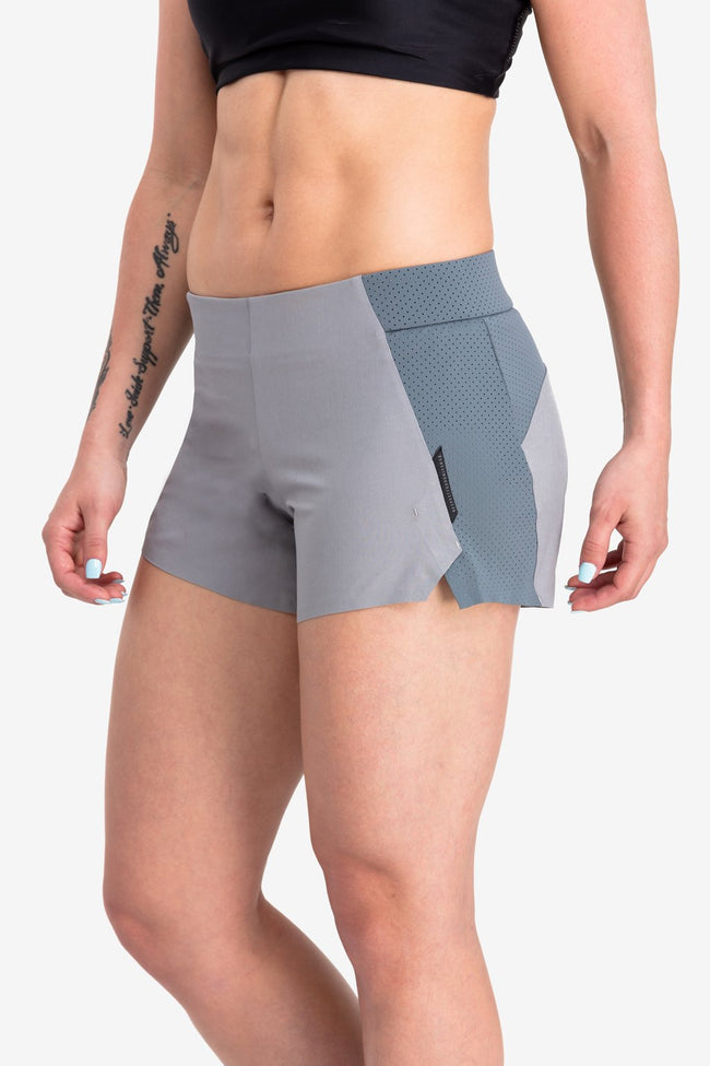 RYU Womens Intensity Short in Titanium