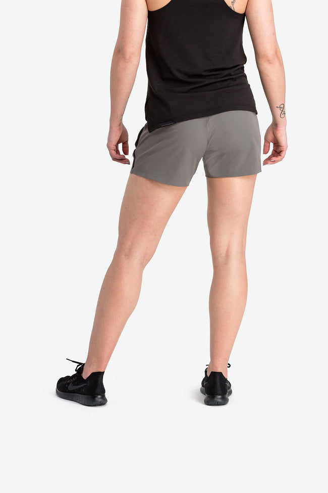 RYU Womens Power Short in Granite
