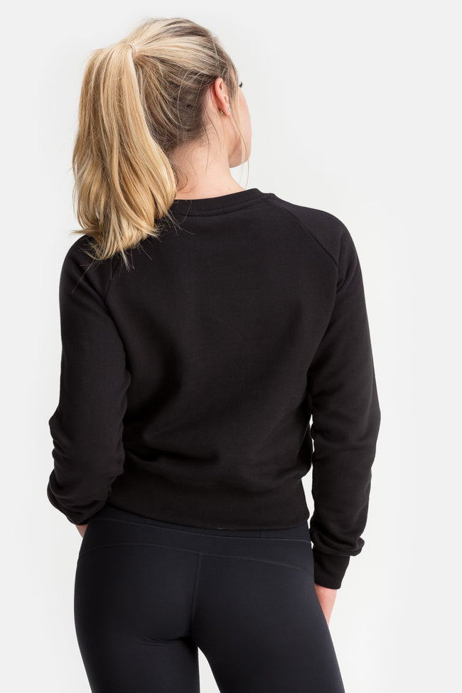 RYU Womens Core Crew in Black
