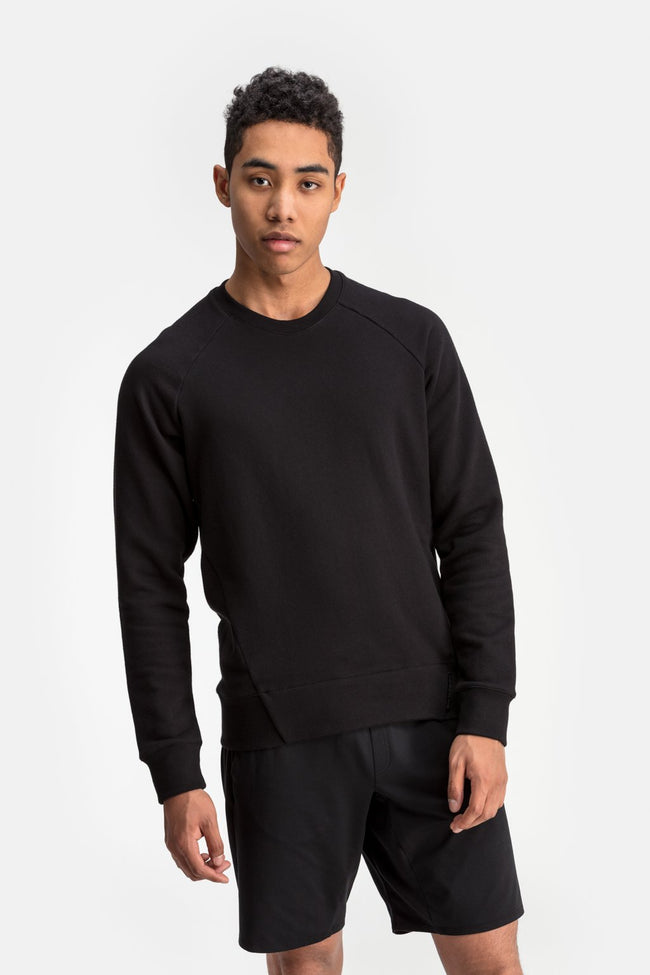 RYU Mens Core Crew in Black