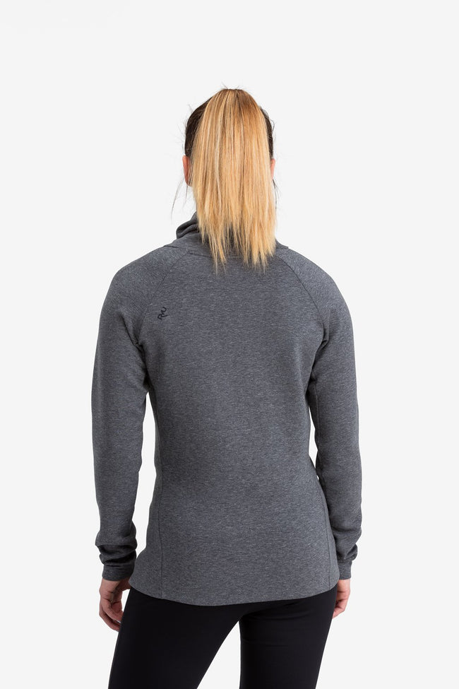 RYU Womens Ethos Pullover in Heather Anchor