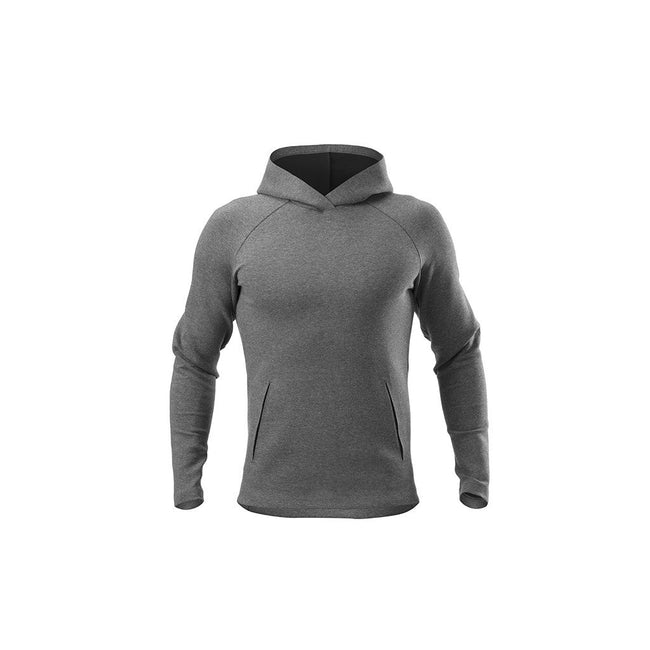 RYU Mens Ethos Pullover Hoodie in Asphalt Heather