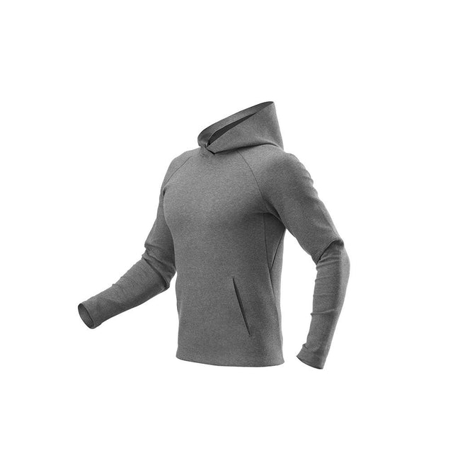 RYU Mens Ethos Pullover Hoodie in Asphalt Heather
