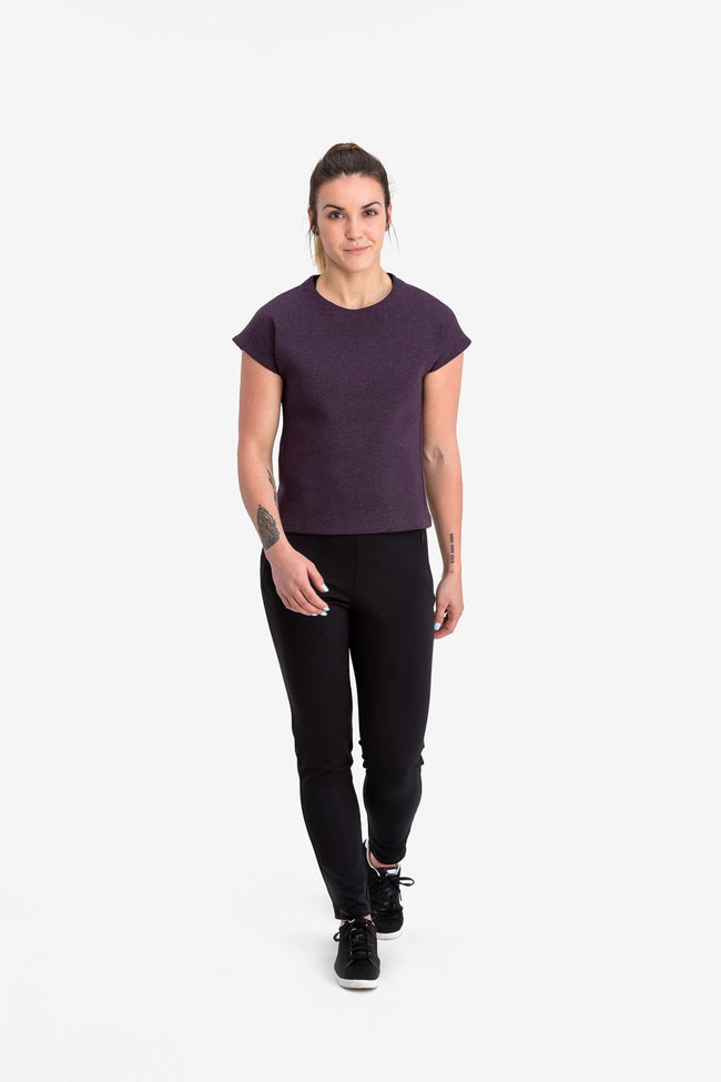 RYU Womens Ethos Sleeveless in Blackened Mulberry
