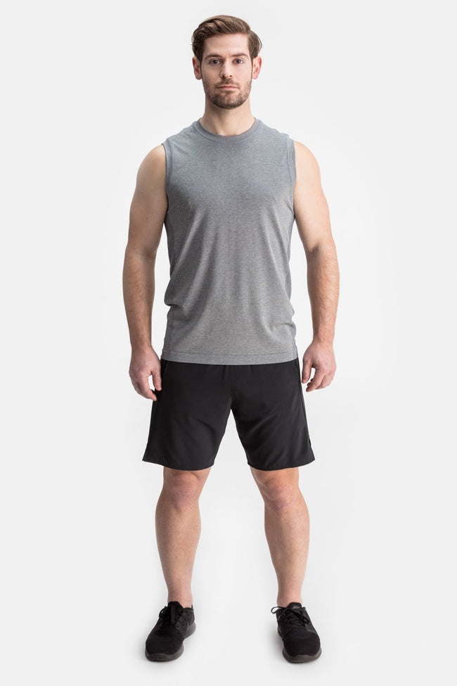 RYU Mens Vapor Sleeveless Tank in Titanium