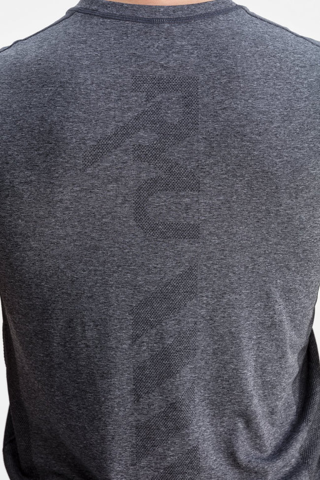 RYU Mens Vapor Sleeveless Tank in Asphalt Heather