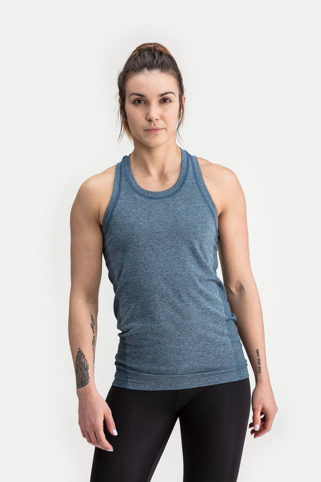 RYU Womens Vapor Racerback Tank in Tarot