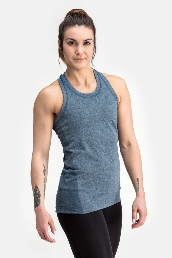 RYU Womens Vapor Racerback Tank in Tarot
