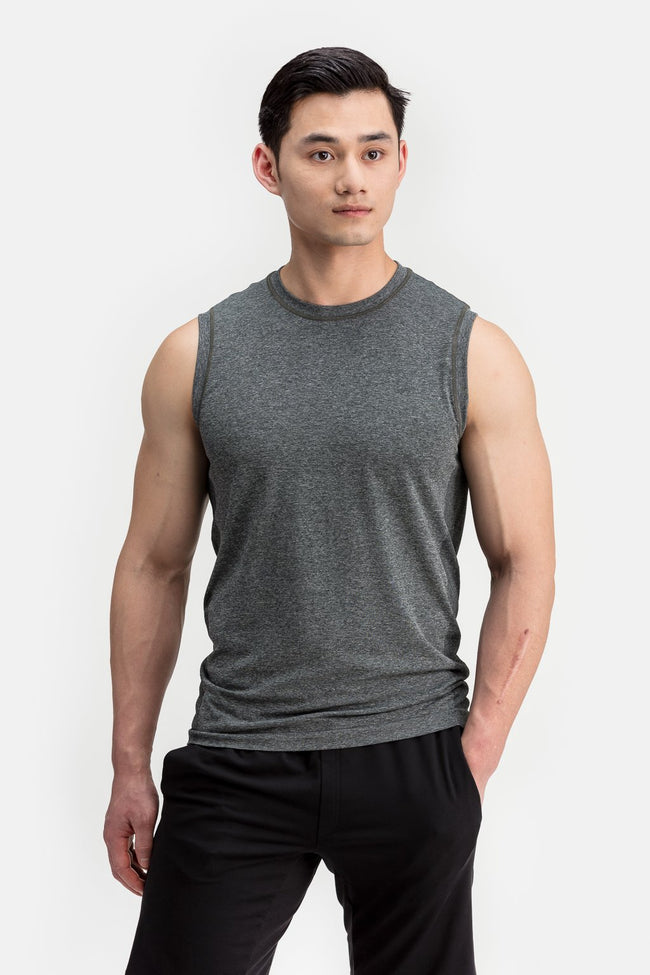 RYU Mens Vapor Sleeveless Tank in Juniper