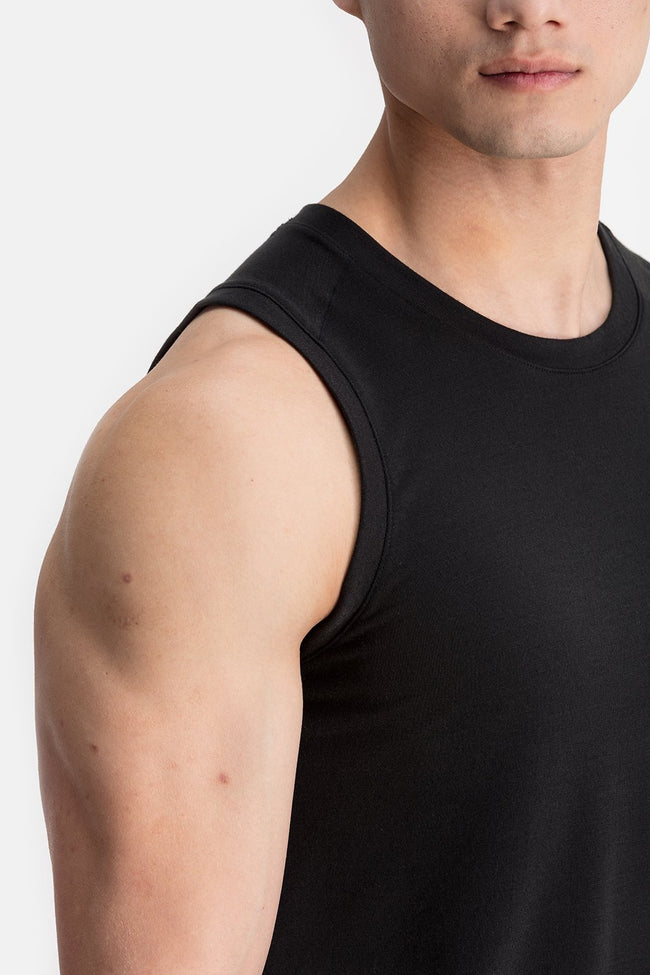 RYU Mens Tech Tank in Black