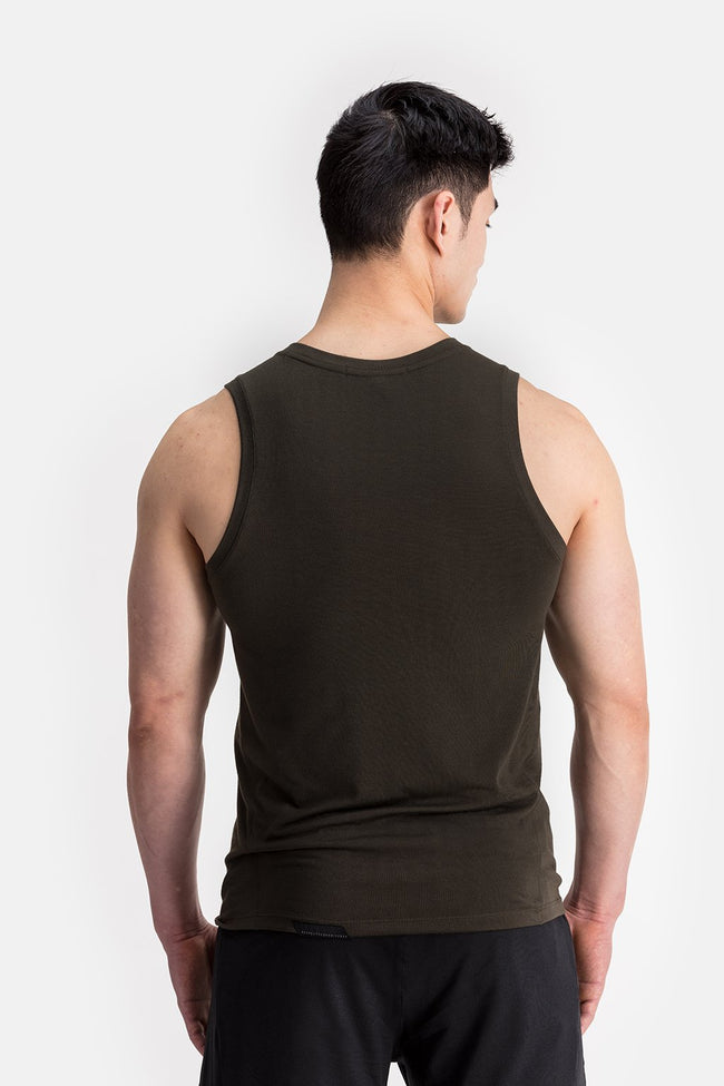 RYU Mens Tech Tank in Blackened Fatigue