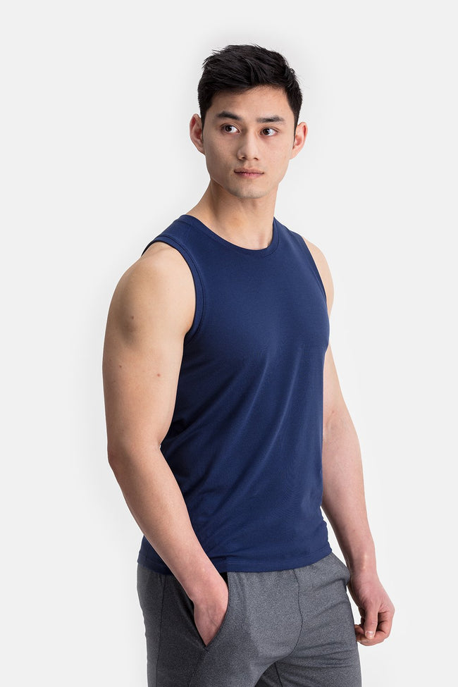 RYU Mens Tech Tank in Deepest Navy