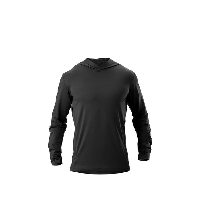 RYU Mens Switchback Hoodie in Black