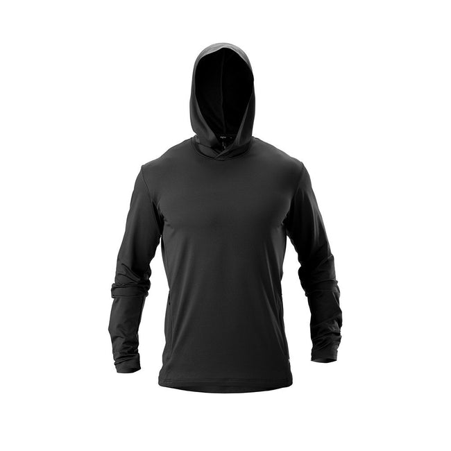 RYU Mens Switchback Hoodie in Black