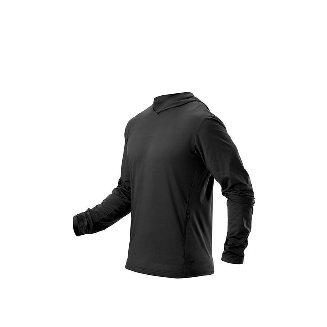 RYU Mens Switchback Hoodie in Black