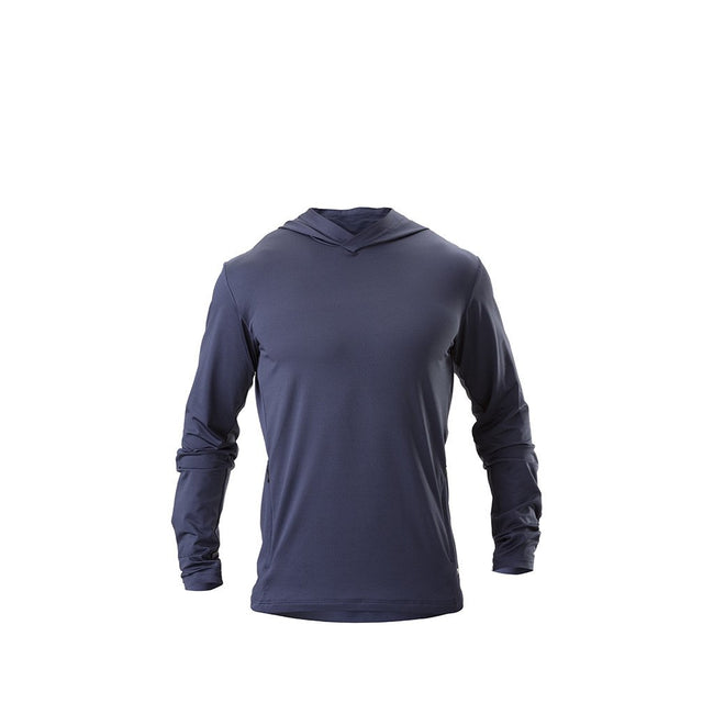 RYU Mens Switchback Hoodie in Blackened Navy